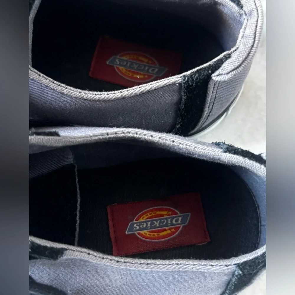 Dickies Size 8 Men’s Gray/Black/White Lace Up Sneakers